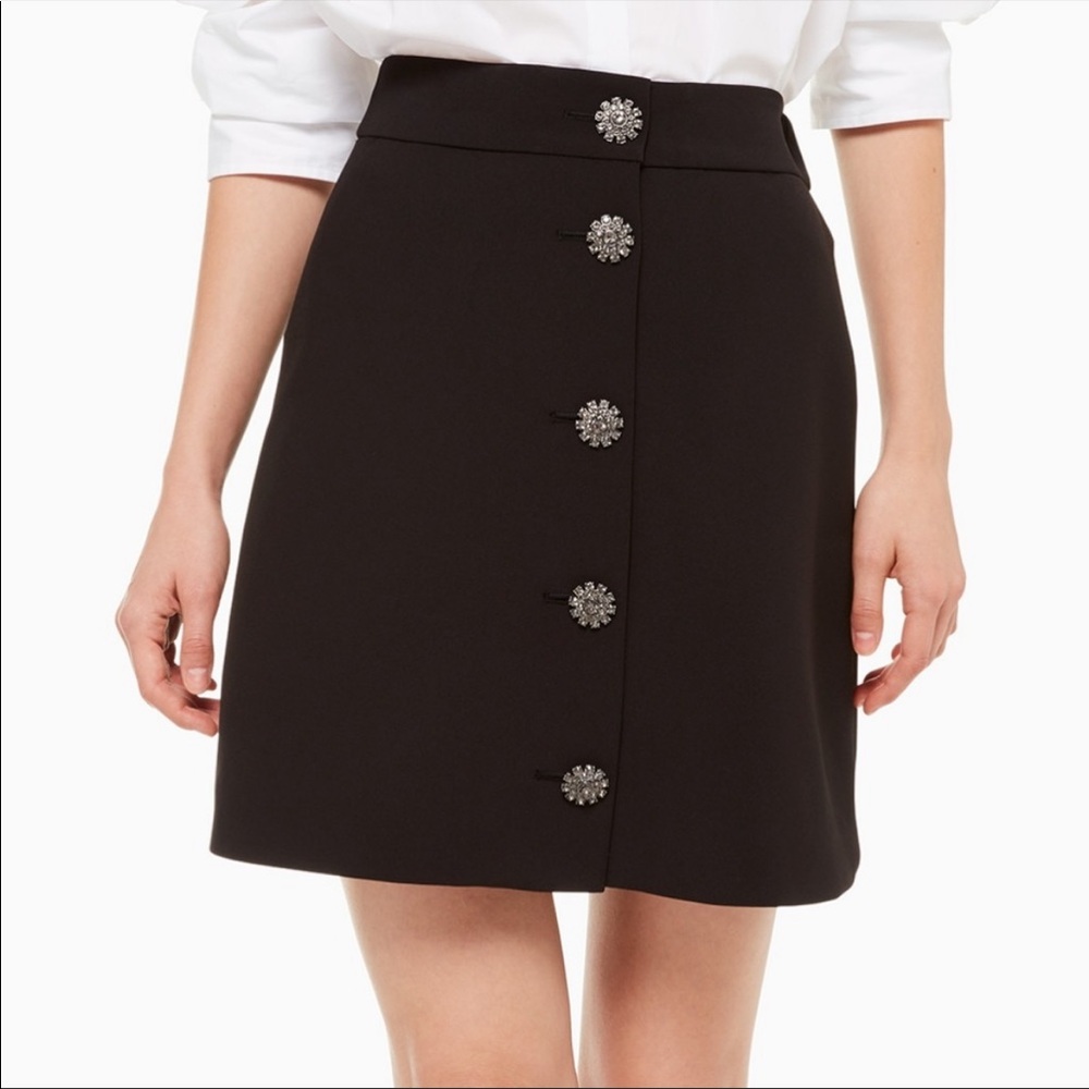 Kate Spade Jewel Button Mini Skirt